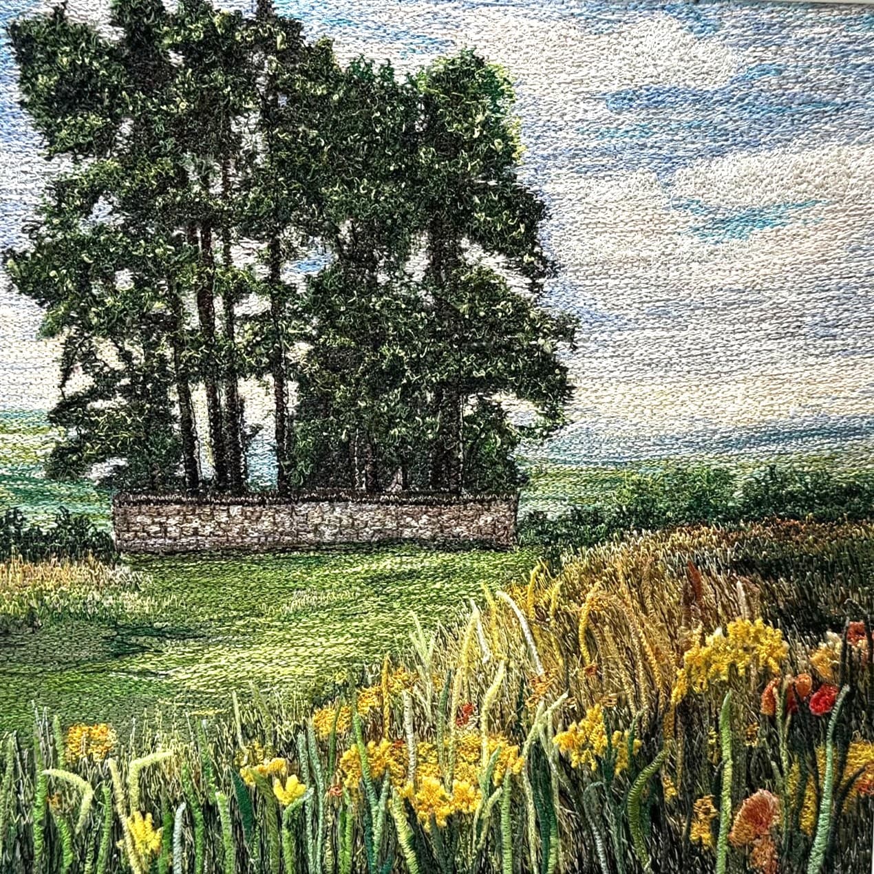 Wotton Hill, a square greetings card